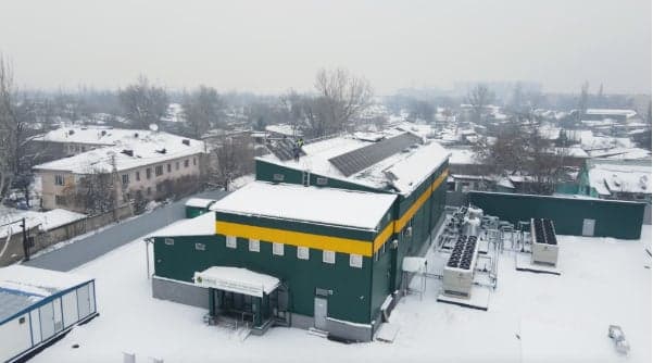 Солнечная электростанция на объекте: ЦОД Halyk Bank