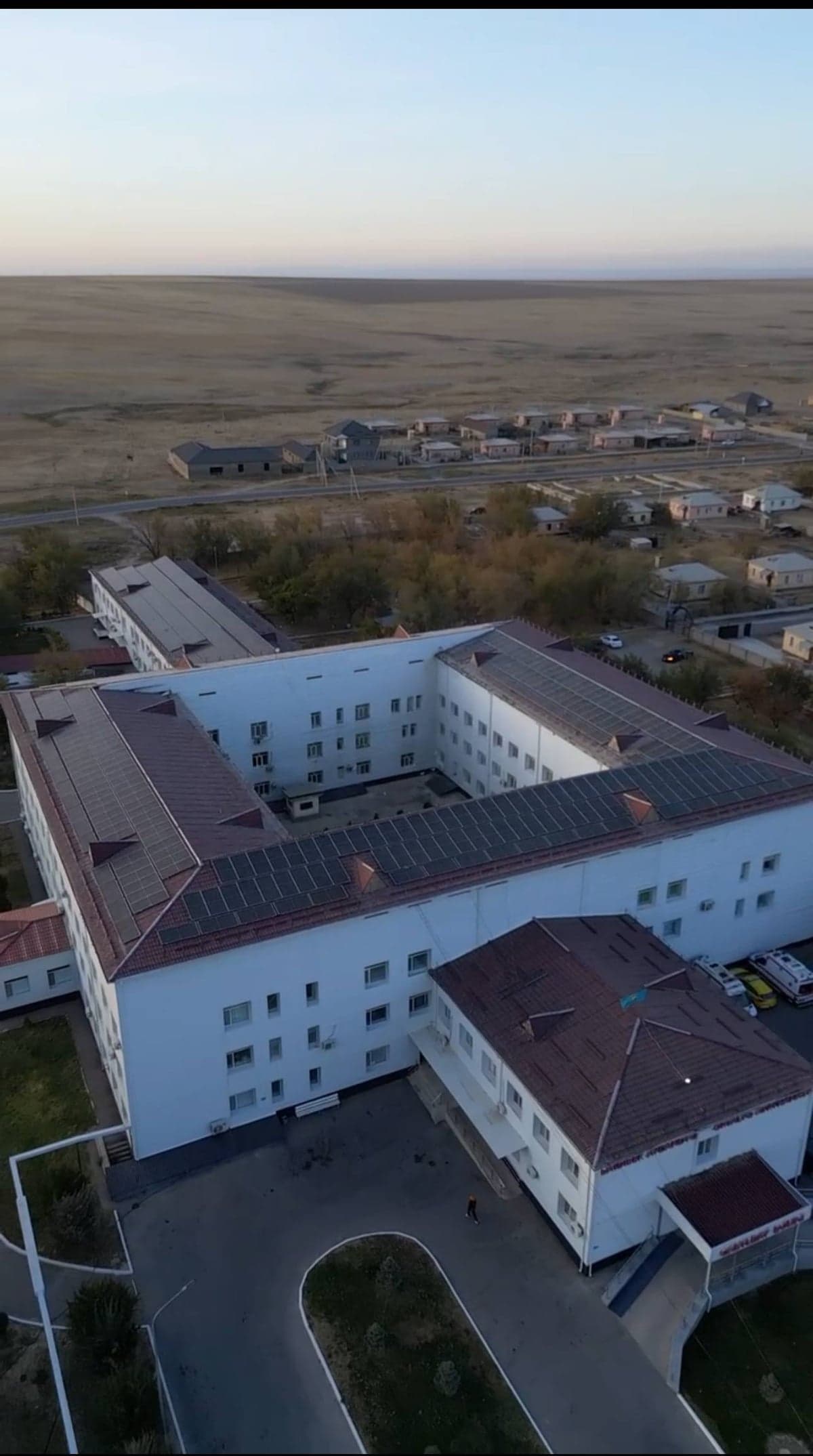 Солнечная электростанция на объекте: Больница, Шаян